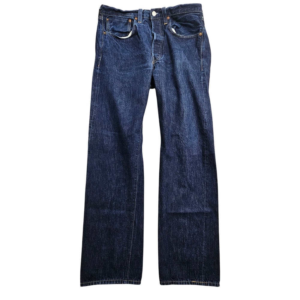 Levi's Vintage Clothing 1947 501XX Jean 34x32 Indigo Selvedge Denim Straight Leg